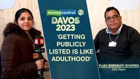 Davos 2023: Paytm CEO Vijay Shekhar Sharma on IPO, stock prices, crypto & more