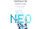 iQOO Neo 7 RAM and storage variant revealed in India ahead of launch