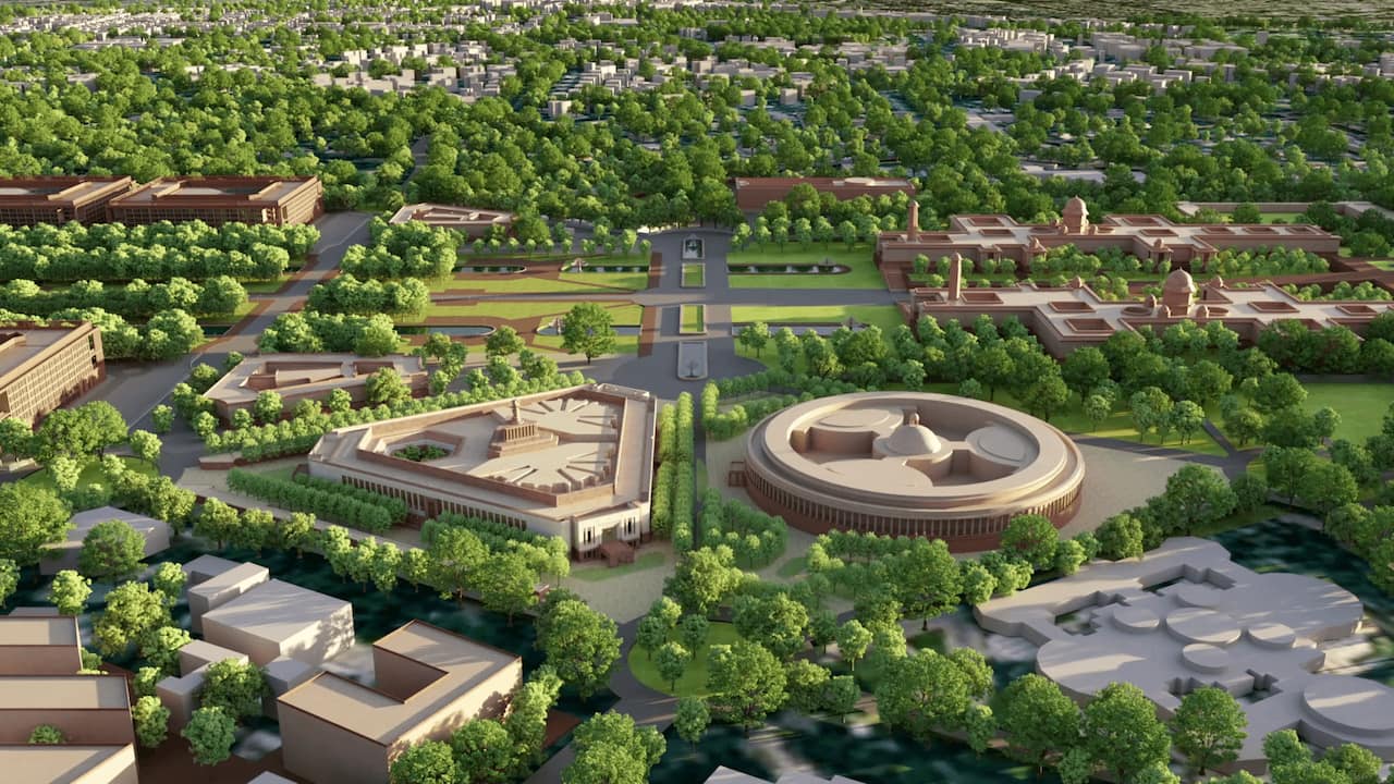 India’s present Parliament building, previously known as the Council House, was designed by British architects Sir Edwin Lutyens and Herbert Baker. The new building is set in a way to co-exist with the old one.