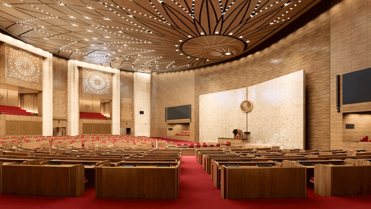 The decision about where the forthcoming Parliamentary Budget Session will be held—the new facility or the current one—is still up for debate, according to government sources. (New Rajya Sabha)