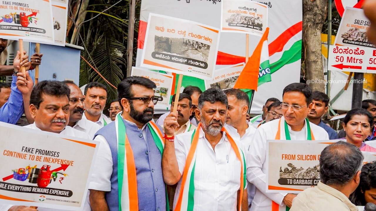 Karnataka polls: Congress turns up the heat against BJP, relies on Grah Jyoti and Grah Laxmi  schemes  