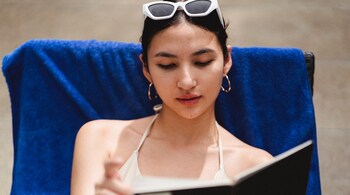 An early essay in the book deals with the art of selecting books to take on vacation, and how they remain untouched at the end of it. (Representational image: Armin Rimoldi via Pexels)