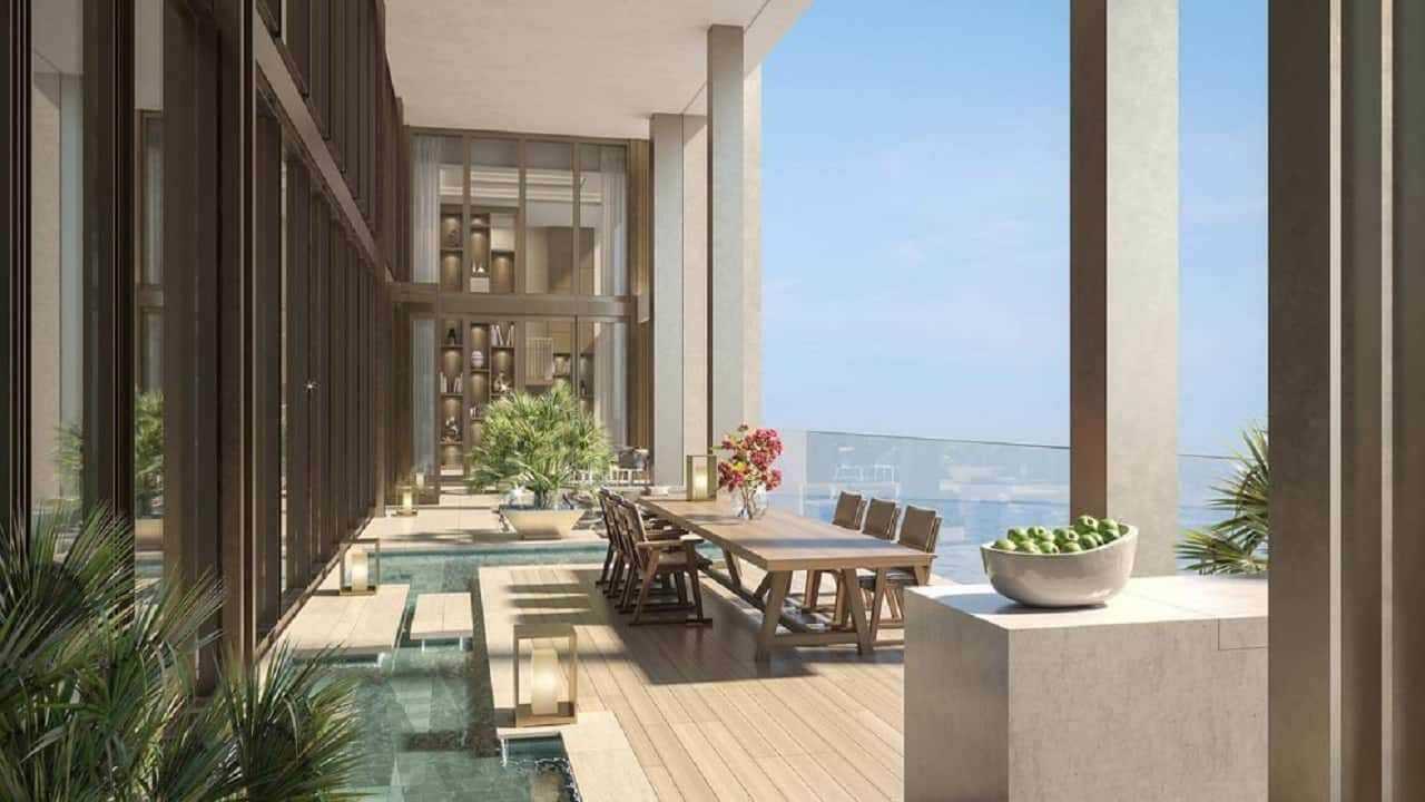 The Royal Mansion is a four-bedroom accommodation, and includes a private terrace with spellbinding views, and an infinity pool attached to to it. 