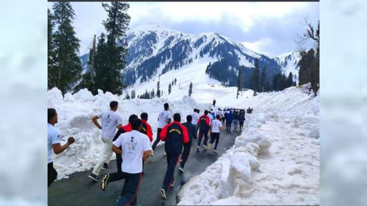 Clocking the miles First snow marathon held in J&K's Bhaderwah, take a