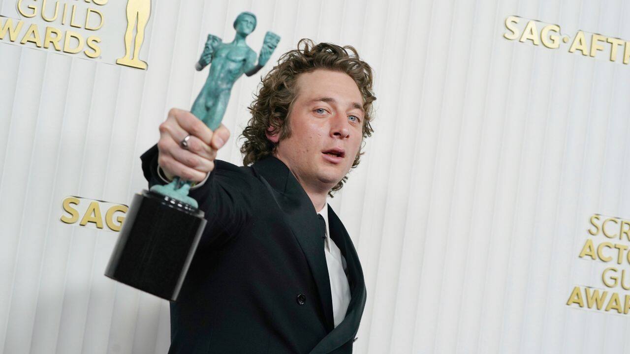 BEST MALE ACTOR, TV COMEDY: Jeremy Allen White, “The Bear” (Image: AP)