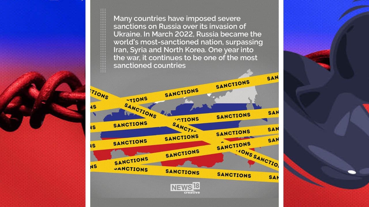 A Year Of Ukraine War: Russia Is Among The Most Sanctioned Countries In ...