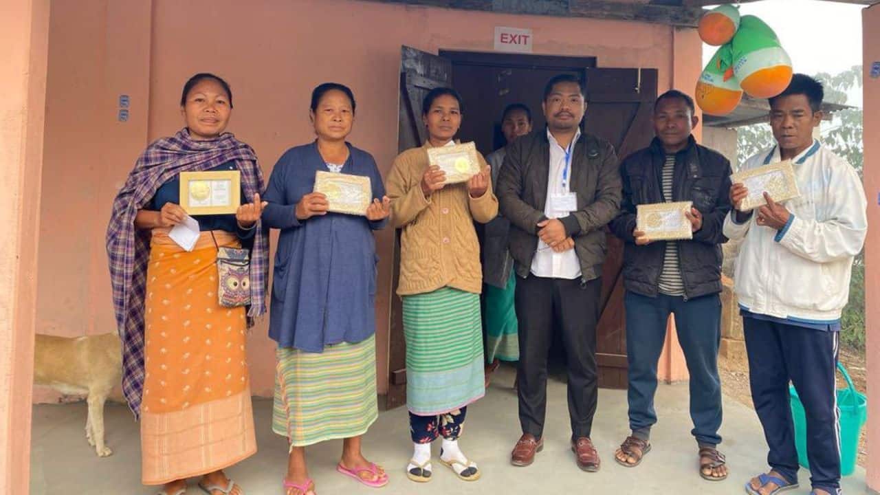 Polling is held at 3,419 polling stations across 59 assembly constituencies in the Meghalaya state. The Election Commission has deployed 119 companies of Central Armed Police Forces (CAPF) in Meghalaya. (Image: Twitter @PIBShillong)