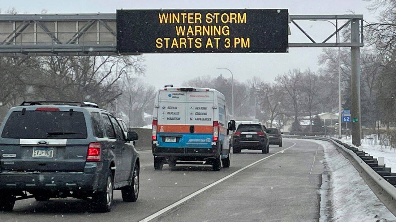 Northern US braces for a whiteout as historic winter storm rages