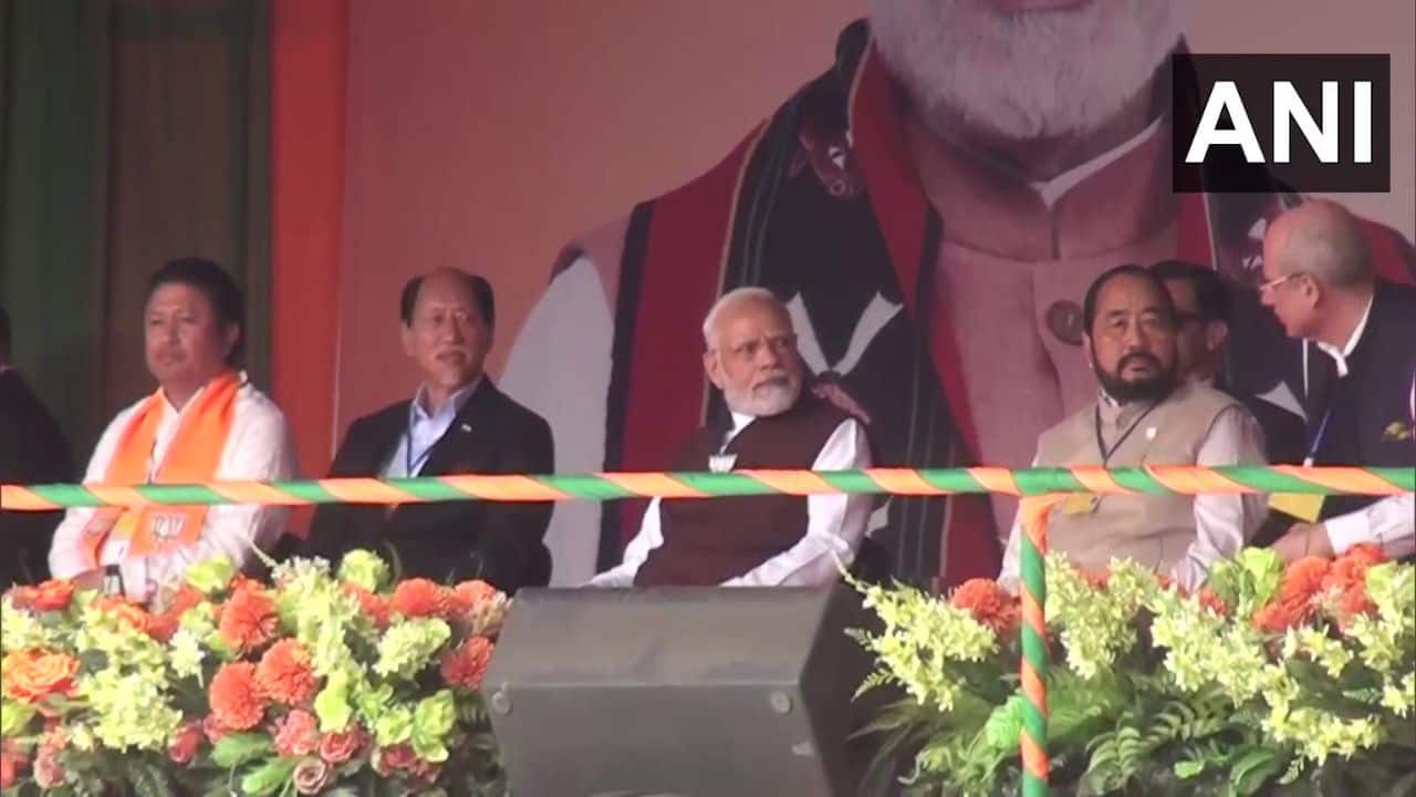 The BJP-NDPP alliance will contest in all the seats of the 60-member House. (Image: ANI) (With inputs from agencies)