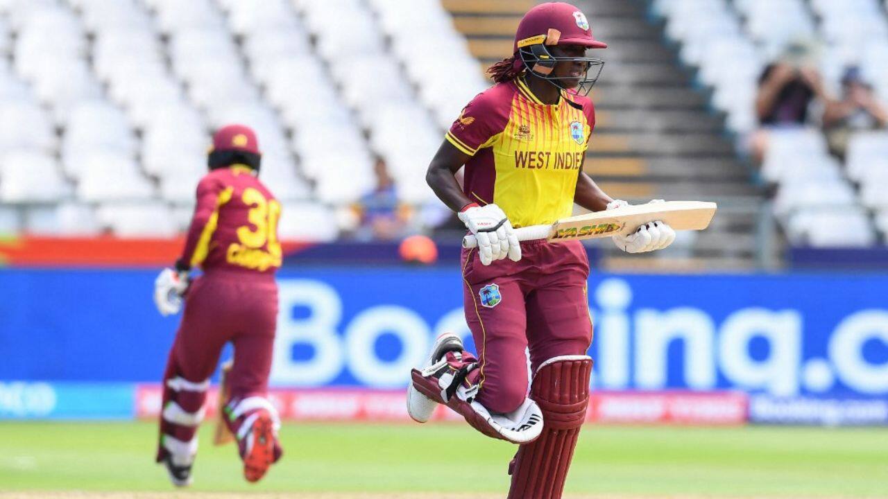 A partnership of 73 for the second wicket between Stafanie Taylor (42) and Shemaine Campbelle (30) seemed likely to set West Indies up for a good total but the late-innings acceleration never came. (Image: AFP)