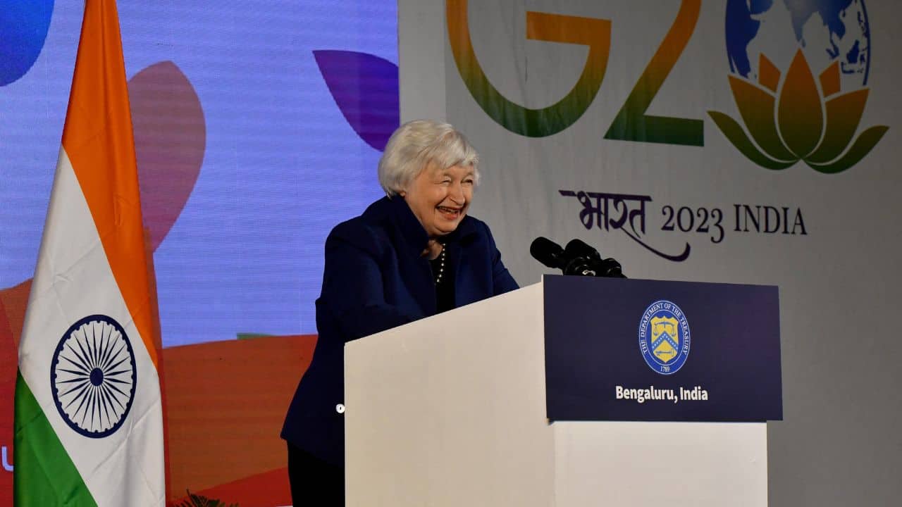 Yellen and other officials earlier indicated they will also be discussing risks of heavy debt burdens for many countries after costly efforts to cushion the worst impacts of the COVID-19 pandemic. Those woes have deepened as countries’ import bills surged due to sustained higher prices for food, oil and fertilizers and weakening currencies. (Image: AP)