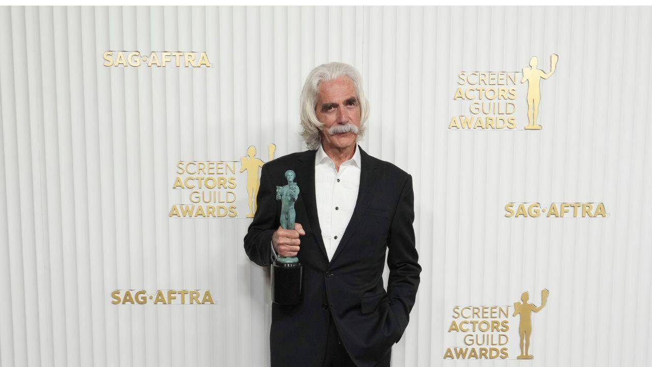 BEST MALE ACTOR, TV MOVIE OR LIMITED SERIES: Sam Elliott, “1883” (Image: AP)