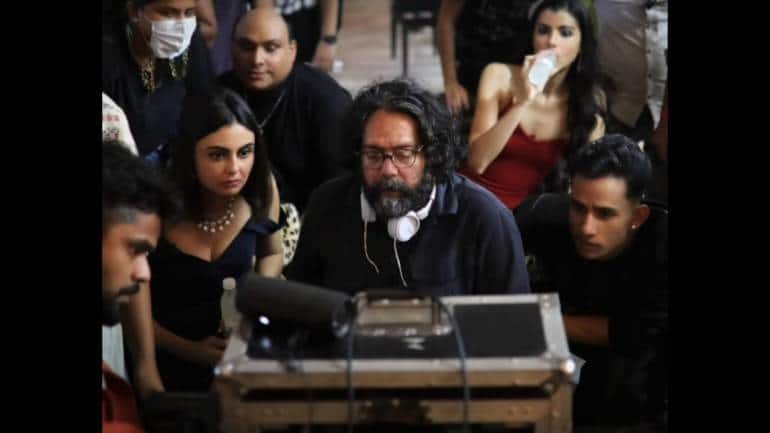 Ashim Ahluwalia on the set of the Netflix series 'Class'