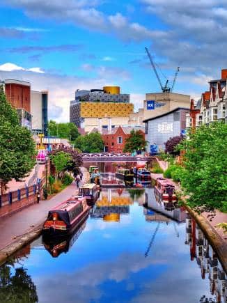 Birmingham's canals.