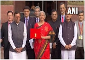 Budget 2023: Nirmala Sitharaman takes tablet in red pouch to Parliament to present paperless Budget