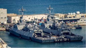 Haifa Port in Israel