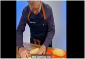 Watch: 'Chef' Bill Gates makes and tries roti with ghee
