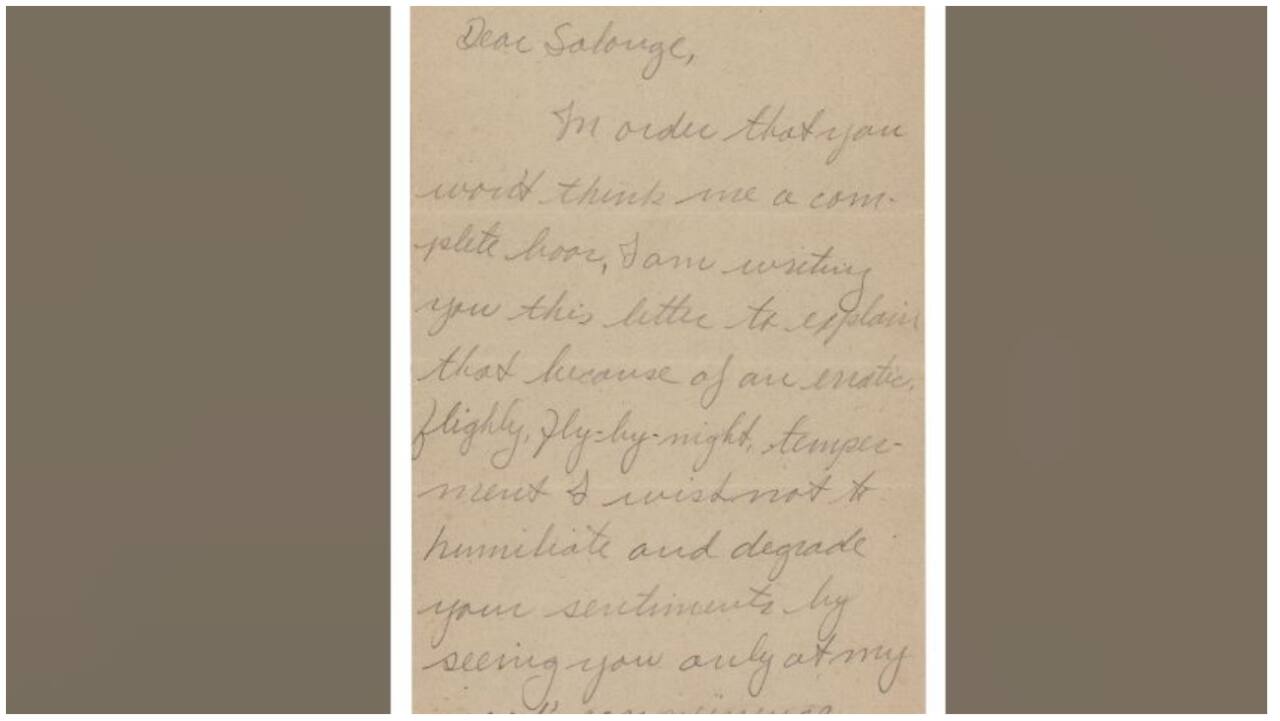 This iconic actor’s break-up letter to girlfriend will be auctioned