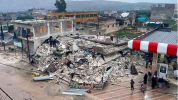 Chilling videos show buildings collapse in powerful Turkey-Syria earthquake