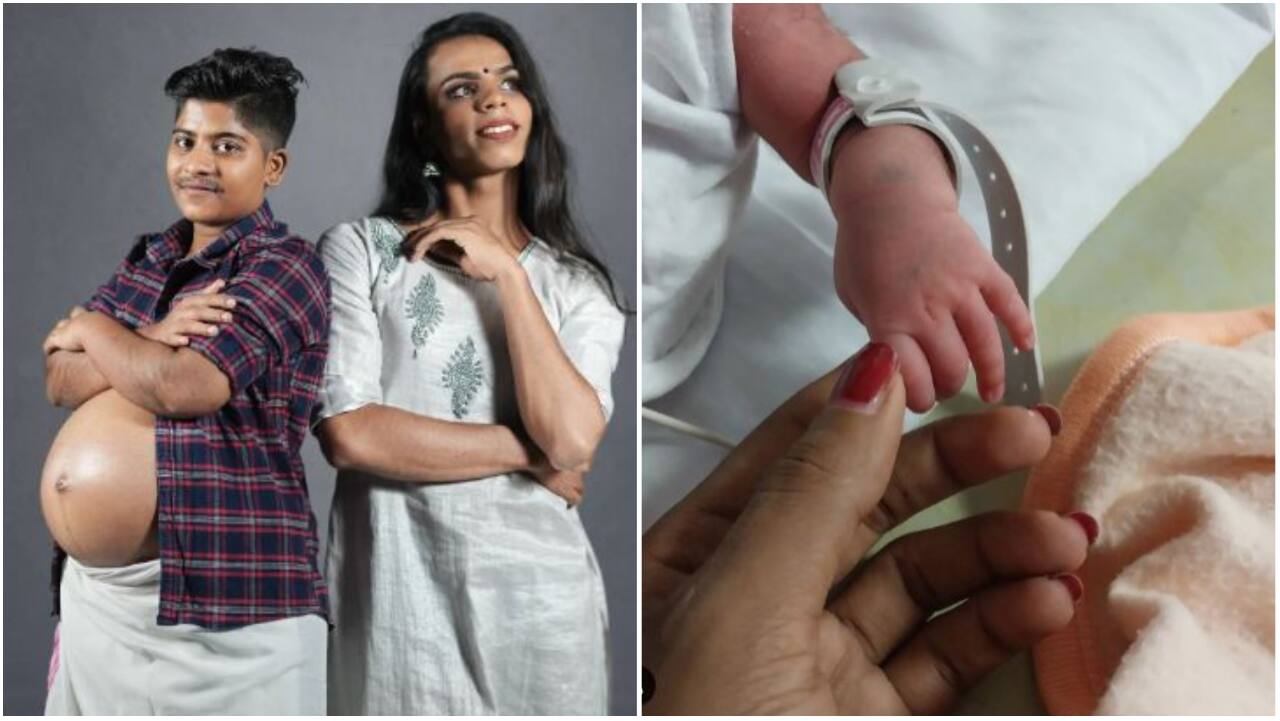 Transman from Kerala gives birth to baby. Pics of pregnancy journey inside