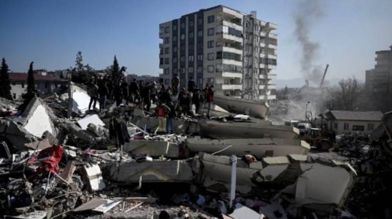 An earthquake ravaged Turkey. 