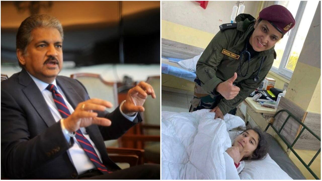 Anand Mahindra shares pic of Indian Army doctor with Turkey earthquake survivor: 'Global image of India'