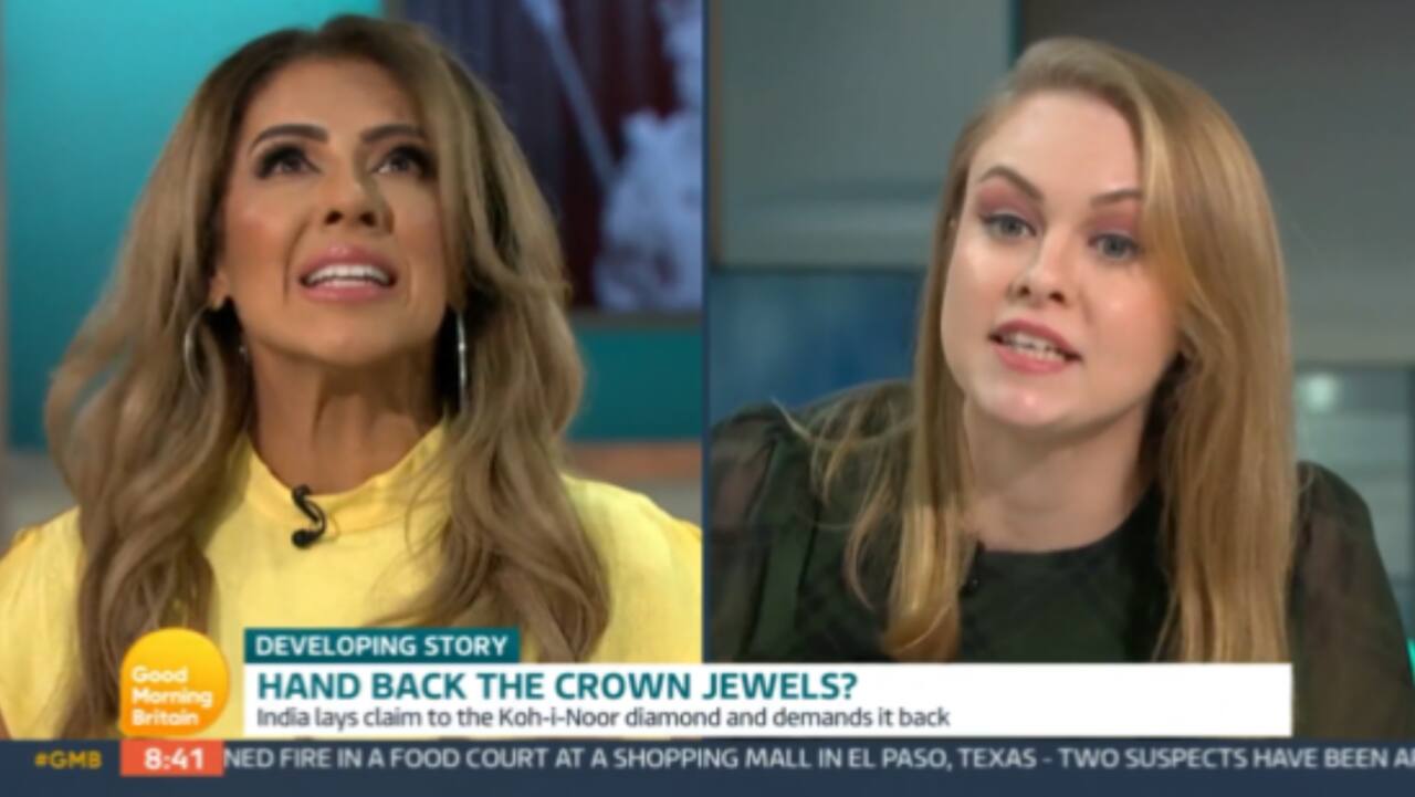 'Return Kohinoor to India': Watch Indian-origin journalist's heated debate on UK show