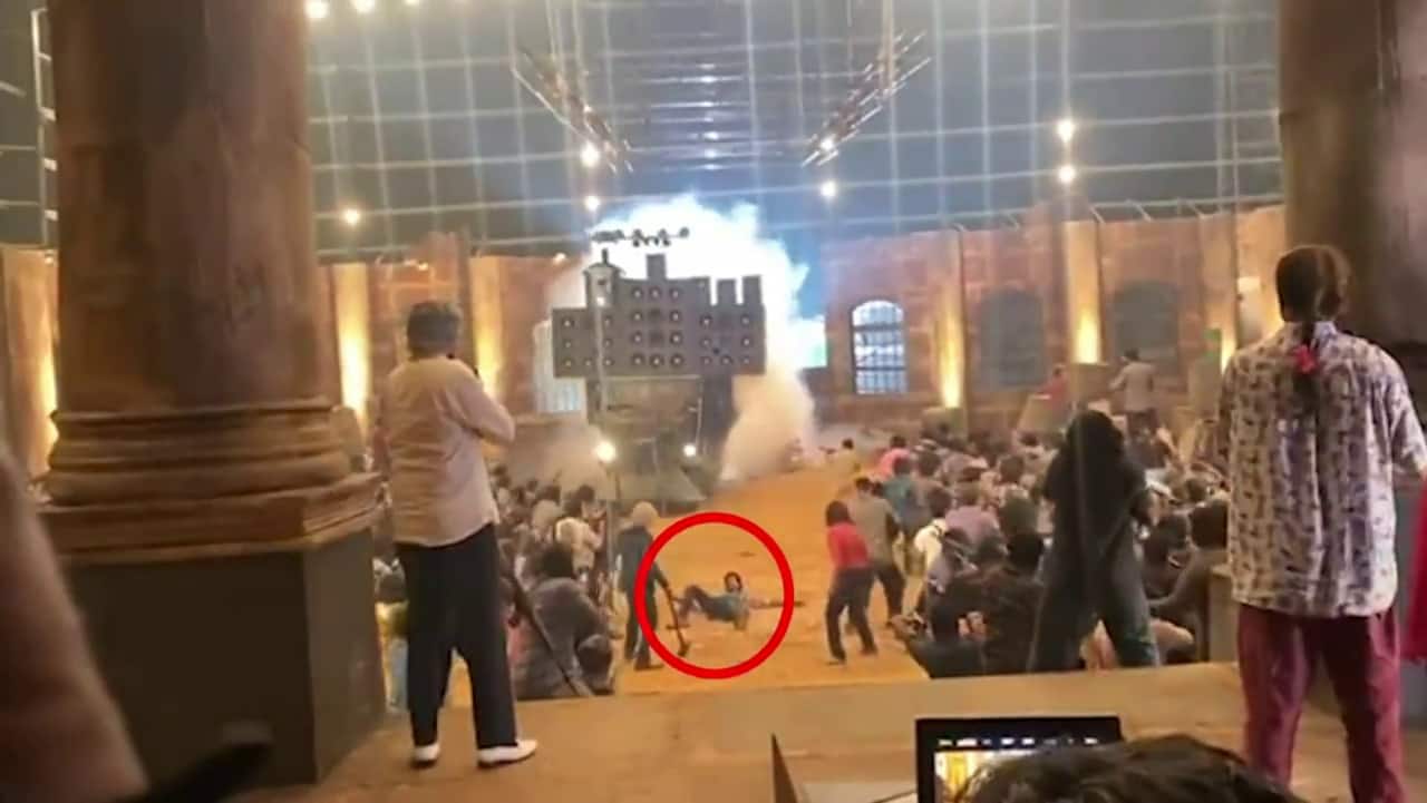 Tamil actor shares video of near-death experience on film set