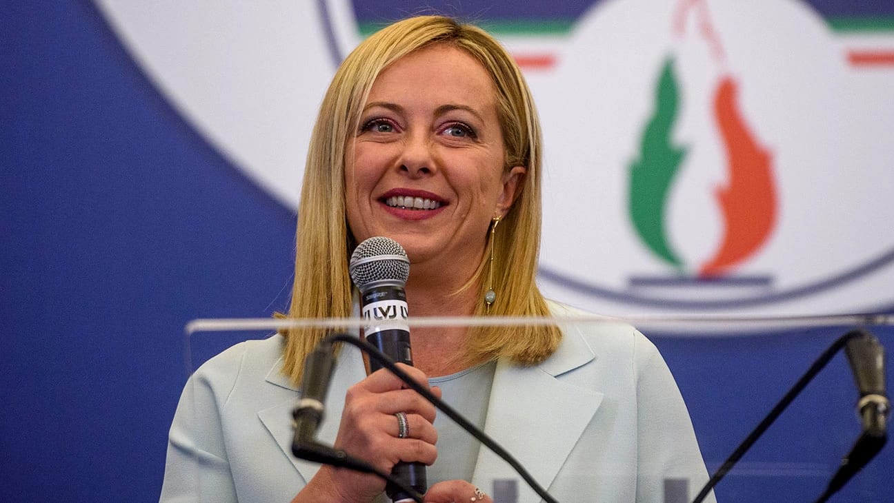 Italian Prime Minister Giorgia Meloni may signal plan to exit China pact during US visit