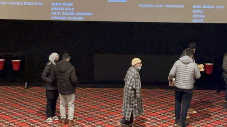 A number of senior citizens watched 'Pathaan' in Srinagar, Kashmir.