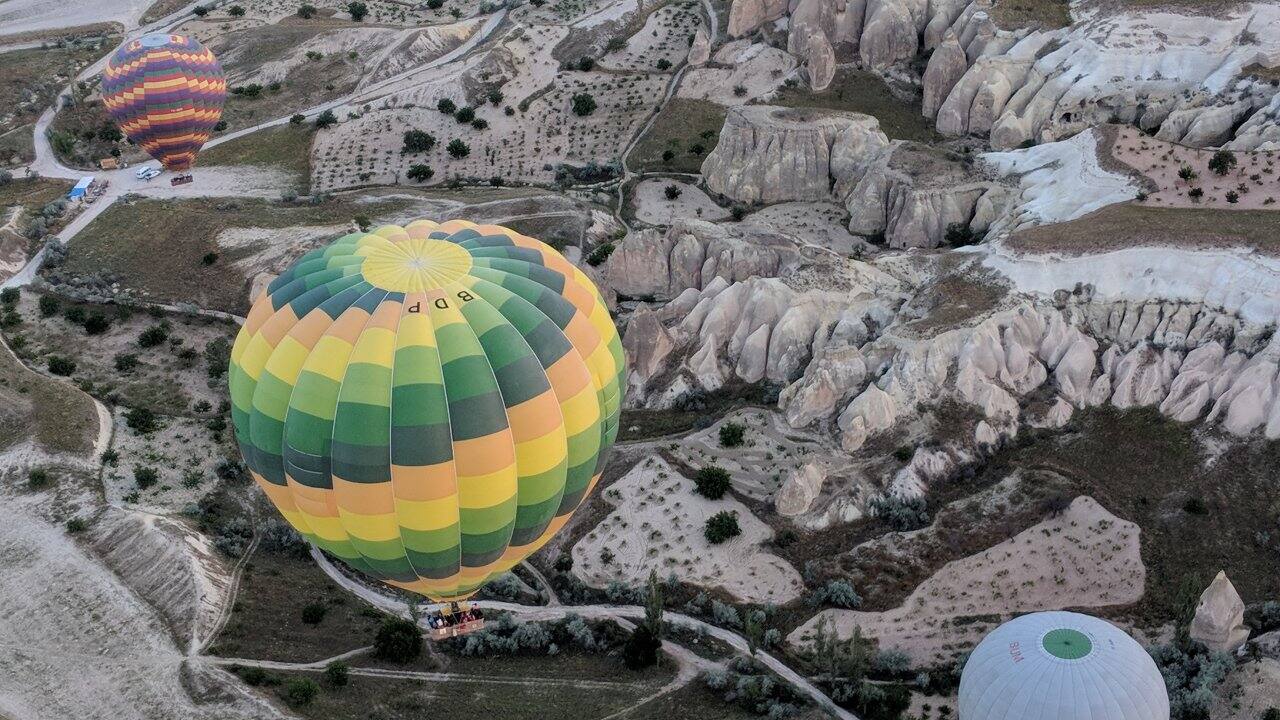 Turkey: Around Cappadocia in a hot air balloon Turkey: Around Cappadocia in a hot air balloon