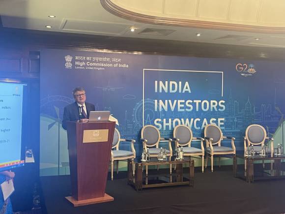 Mark Tucker, group chairman, HSBC, at India Investors Showcase in London. (Photo: Danish Khan)