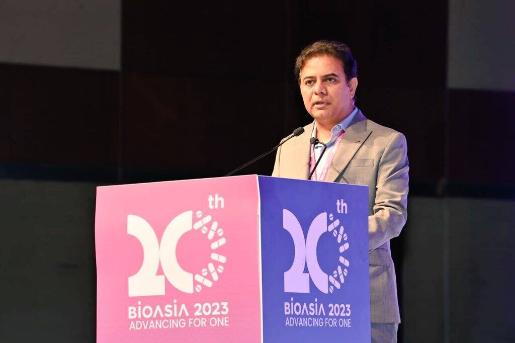 Looking to make Hyderabad world’s 'health-tech Mecca': KTR Looking to make Hyderabad world’s 'health-tech Mecca': KTR