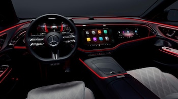 The Superscreen that forms a part of the vehicle’s interior is a major upgrade (Image credits: Mercedes Benz)