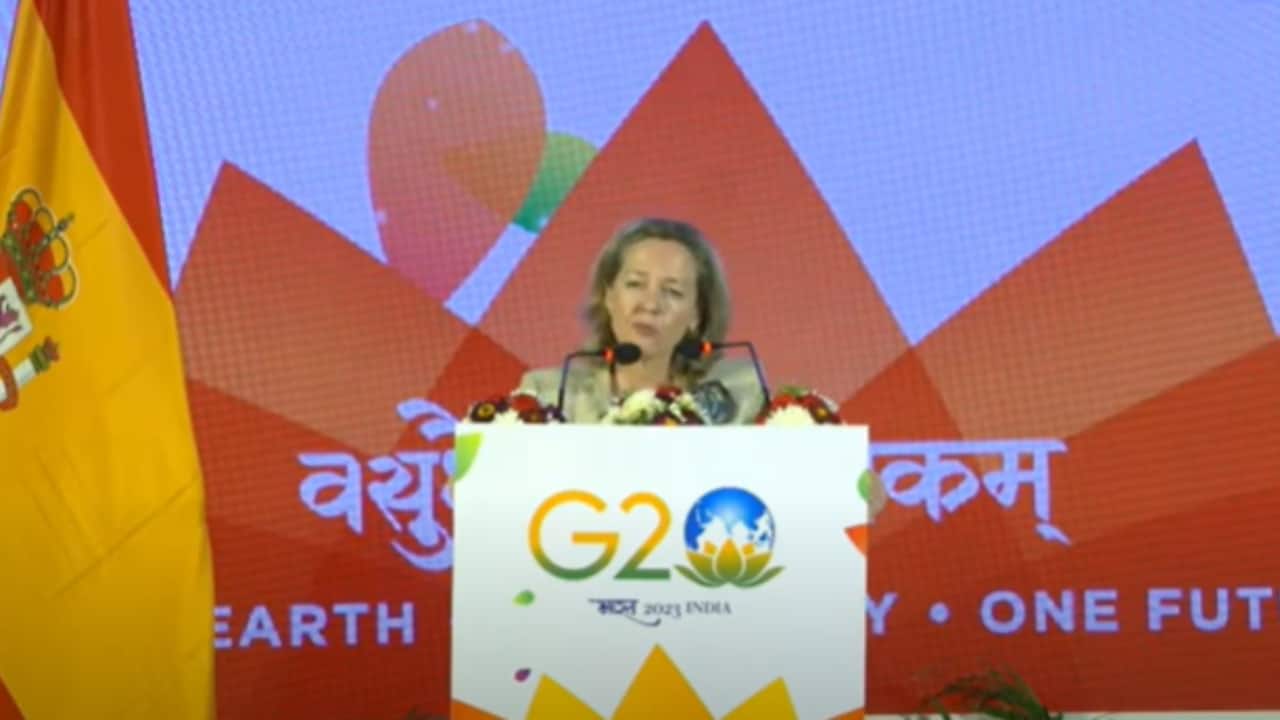 G20: Discussions on official statement getting more difficult, says Spain's Nadia Calviño