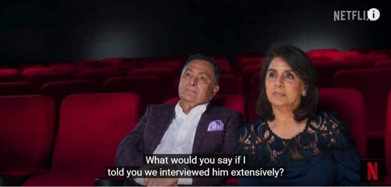 Rishi Kapoor and Neetu Kapoor in The Romantics