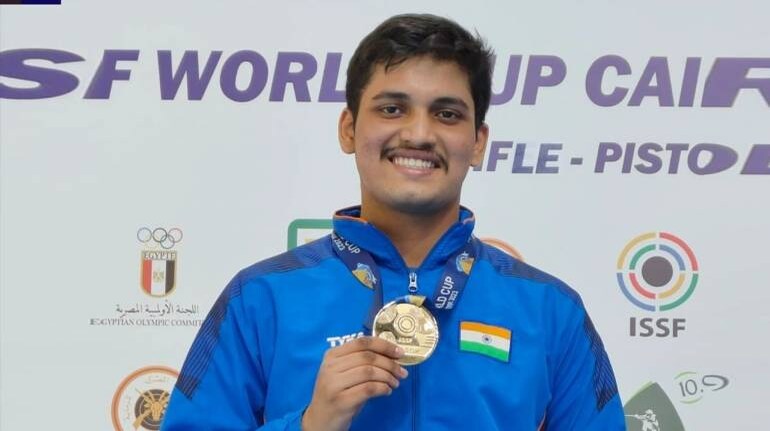 ISSF Shooting World Cup: Rudrankksh Patil wins gold in men's 10m air rifle