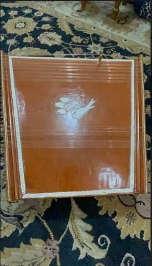 Santoor-maker Ghulam Mohammad Zaz says it takes up to two months to make a santoor. (Photo: Irfan Amin Malik)