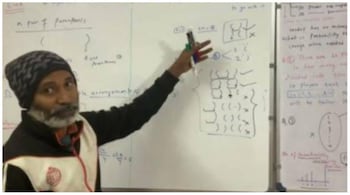 The IIT-ian-turned-teacher’s YouTube channel is called "maths with shrawan".