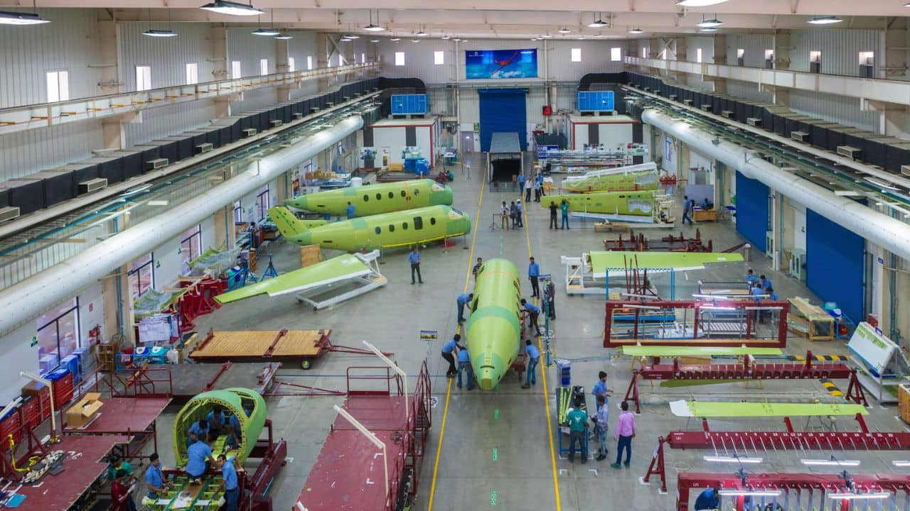 Tata Air Systems Limited (TASL) and Airbus Defence and Space are aiming to complete a new factory in India to produce Airbus C295 Persuader transport aircraft by 2024. (Representative Image: Tata)