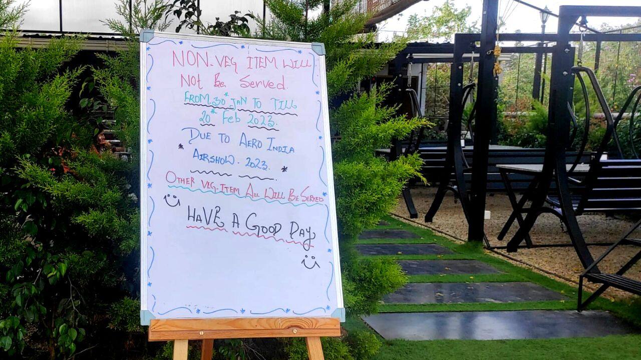 Chicken vs Plane: Bengaluru eateries shut shop as non-veg banned within 10 km of Aero India
