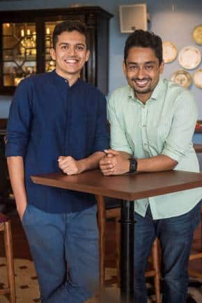 Yash Bhanage (left) and Sameer Seth (right), founders at Hunger Inc. Hospitality Pvt. Ltd, which runs the new Mumbai restaurant Veronica's.
