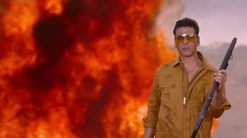 Akshay Kumar in 'Selfiee'. (Screen shot/Dharma Productions)