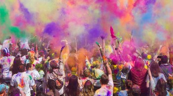 Holi is on March 8, 2023. (Photo by John Thomas via Unsplash)