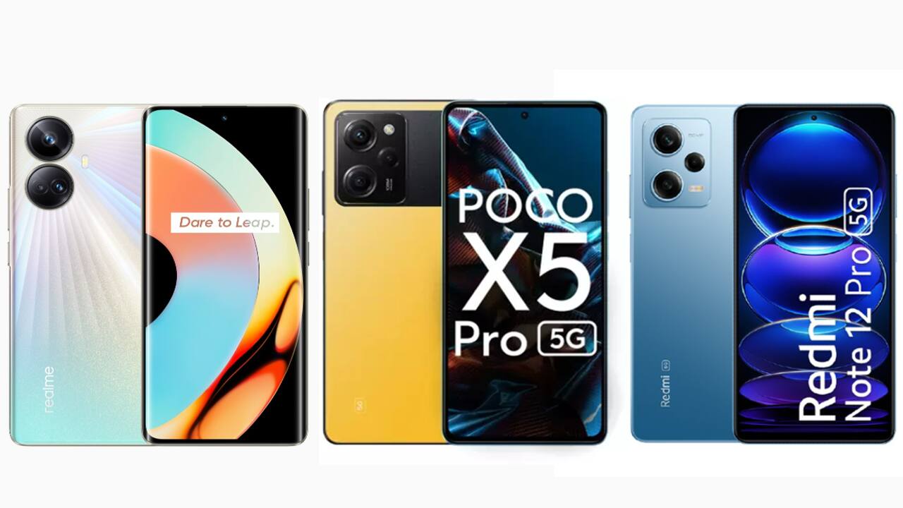 ﻿Poco X5 Pro, Realme 10 Pro Plus, or Redmi Note 12 Pro: Which is the best smartphone under Rs 25,000?