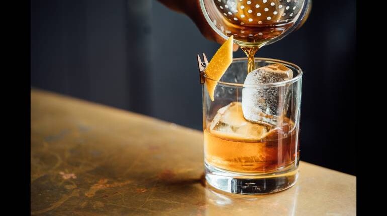 Whiskey Ice Sphere Cocktail Recipe That Will Surely Impress Your Guests -  Sugar & Cloth