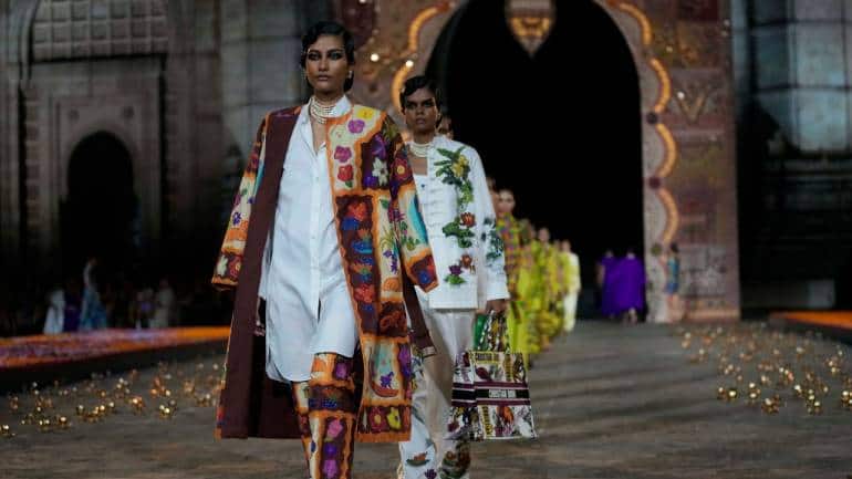 In Pics Anushka Sharma Virat Kohli  Others Attend Diors PreFall 2023  Show In Mumbai