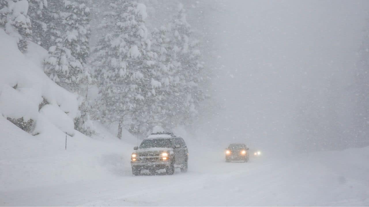 In Pics: California, Beleaguered By Earlier Storms, Gets Fresh Snow