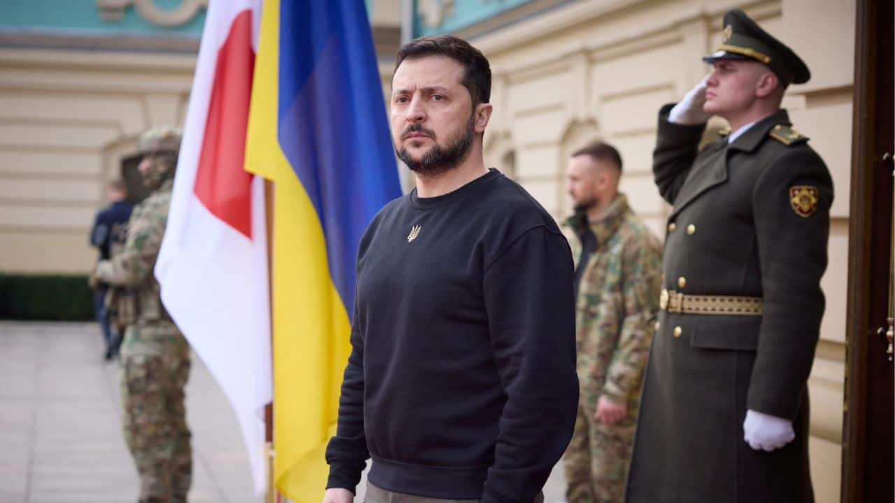 Zelensky said Kyiv had suggested to China that it joined a Ukrainian peace formula to end the war but had yet to receive an answer. Beijing has proposed a 12-point peace proposal, but Kyiv insists on a full Russian troop withdrawal. (Source: Reuters)