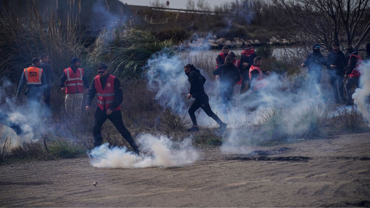Some tensions have erupted between protesters trying to block access to the site, some throwing stones, and police using tear gas to move them away. The Fos-sur-Mer depot supplies fuel for gas stations in the southeast of France, which currently are the most affected by shortages. French government spokesperson Olivier Veran said the government order started being implemented from Monday evening and warned that other orders may follow in the coming days. Unions have called for new nationwide protests on March 23 to demand the government simply withdraw the retirement bill. (Source: AP)